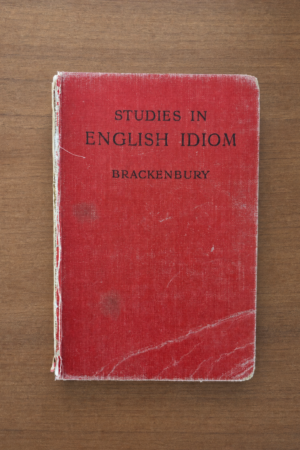 Studies in English Idiom